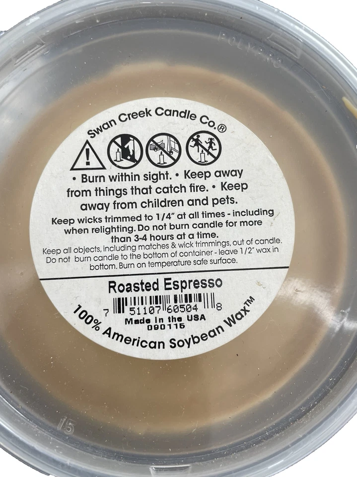 Cera de recarga Swan Creek Candle Co | Espresso tostado + molde para velas de luz de té Foto 2 de 4