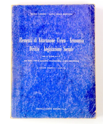 Elemente der politischen Bildung Mario Capano Guido Della Martora Fratelli Conte