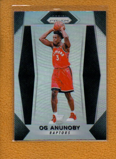OG Anunoby 2017-18 Panini Prizm BK Rookie Prizms Silver RC #38