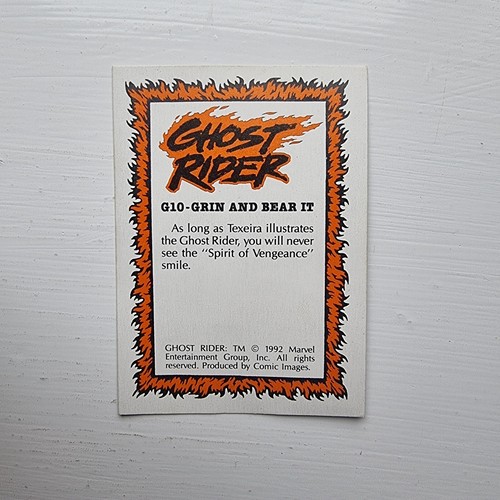 Ghost Rider II Glow in The Dark Cards - Comic Images 1992 - Various - Picture 21 of 21