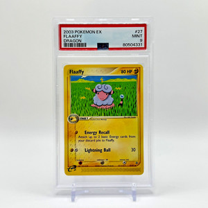 PSA 9 - Flaaffy 27/97 - EX Dragon 2003 Pokemon Card - MINT