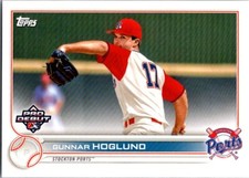 2022Topps Pro Debut#PD-155Gunnar HoglundStockton Ports