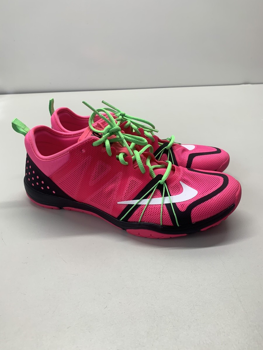 Nike Free Training Running Shoes Womens Size 749421-600 Pink