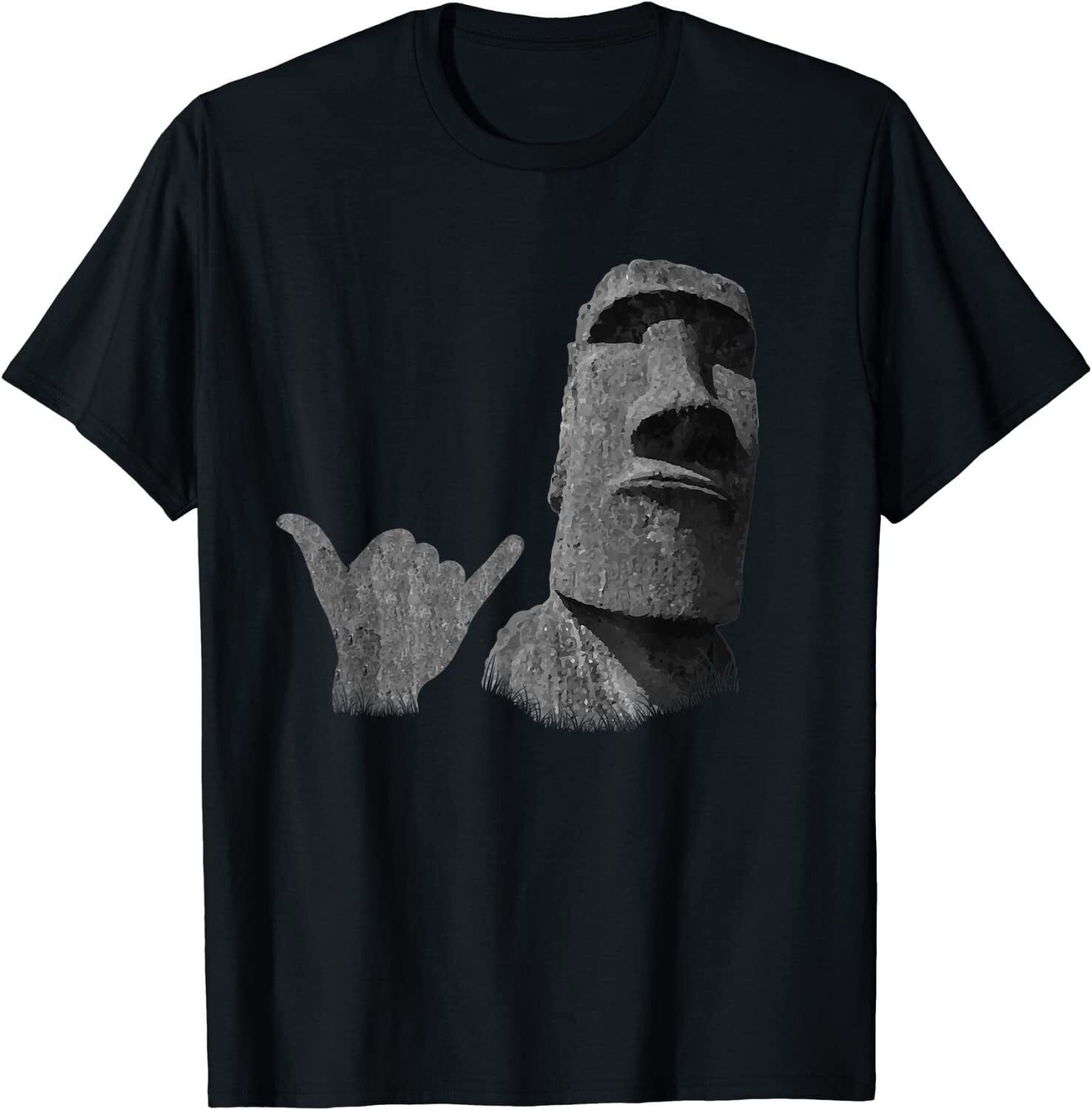 Easter Island Heads T-Shirts, Easter Island T-Shirts, Moai T-Shirts,  Archaic T-Shirts, Spiritual Connection T-Shirts, Moai Emoji T-Shirts  Essential T-Shirt for Sale by urbantod