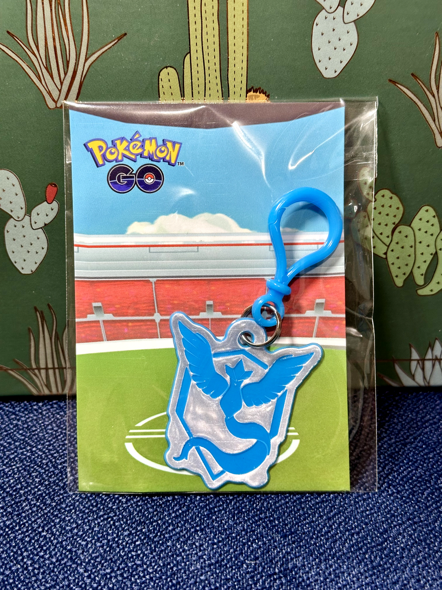 ポケモンGO限定キーホルダー Pokémon GO Fest Team Mystic Blue Promotional Keychain Brand New
