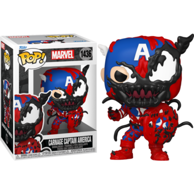 Marvel - Carnage Captain America Pop! Vinyl Figure 