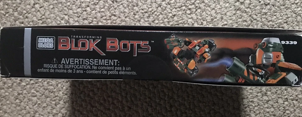Mega Bloks 9339 Transforming Blok Bots Nuevos en Caja Foto 3 de 4