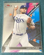 Luis Patino 2021 Topps Finest #79 Base Tampa Bay Rays Rookie RC Card