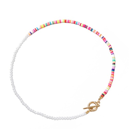 Pearl Bead Necklace Clavicle Chain Jewelry Accessories - Picture 3 of 12