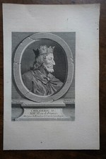 CHILDERIC II KING OF FRANCE (655-675)