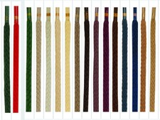 STRINGHE IN COTONE LACCI DA SCARPE TONDI SCARPE UOMO/DONNA VARIE MISURE E COLORI