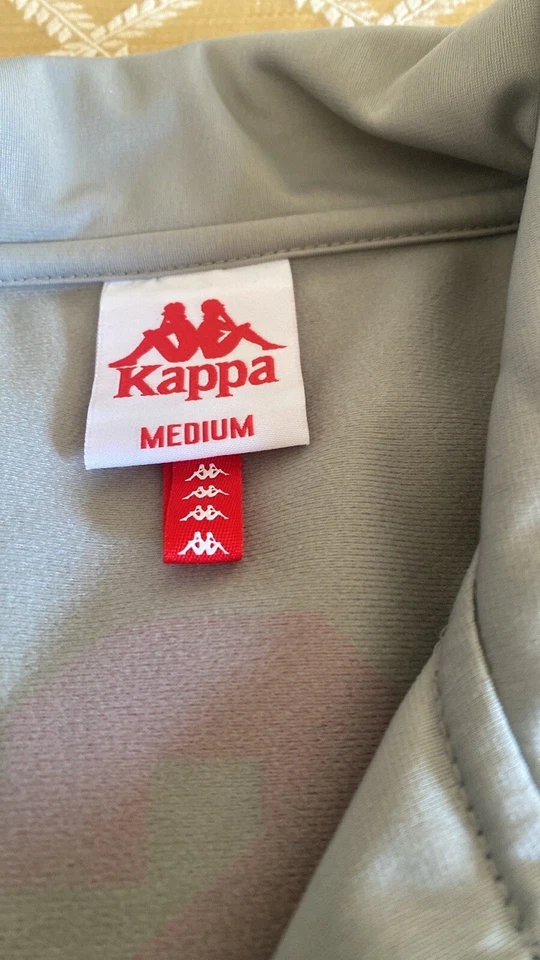 Chaqueta deportiva Kappa 222 Banda Anniston gris plata mediana Foto 3 de 4