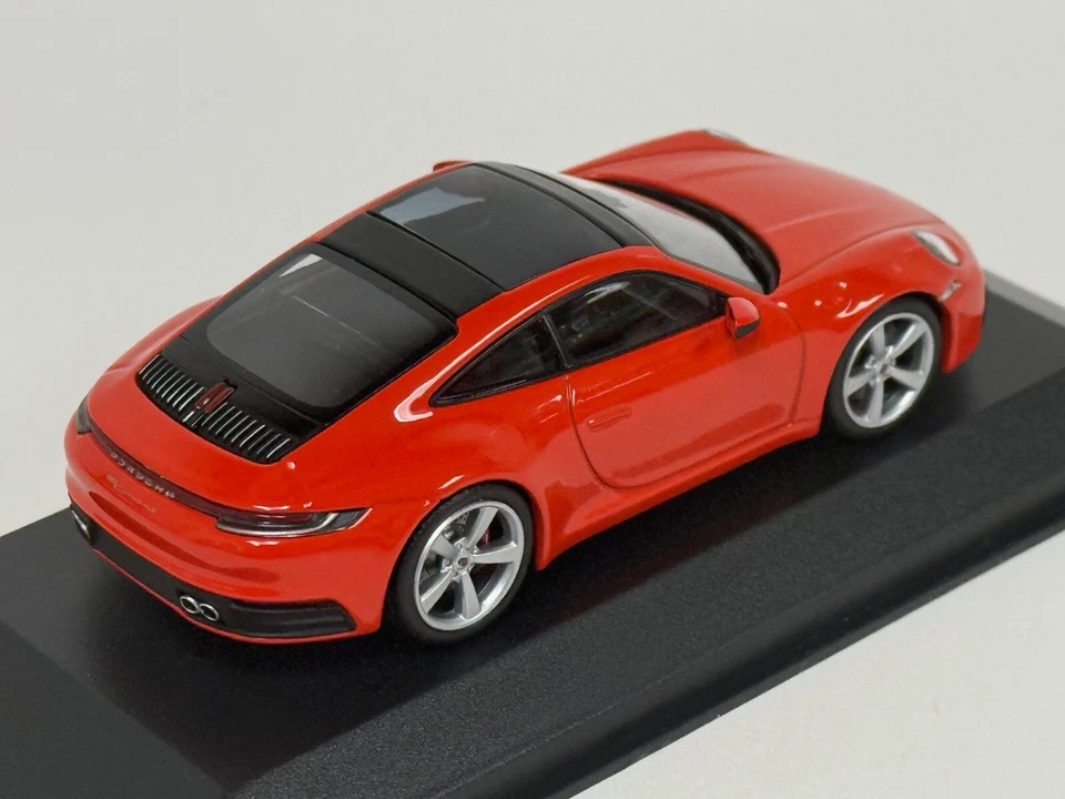 1/43 Minichamps Porsche 911 Carrera 4 S de 2019 naranja 413 069338 BK142 Foto 3 de 4