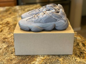 gray yeezys 500