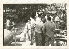 1955 VERONA Essposizione vendita BCS Motofalciatrici Fotografia