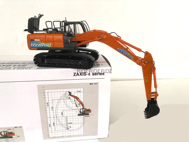 for HITACHI ZH200-6 for HYBRID excavator 1:50 Truck Pre for HITACHI ZH200-6 for HYBRID excavator 1:50 Truck Pre
