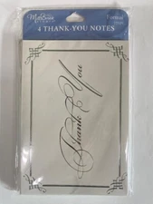 4-Pack Thank You Notes With Envelopes Set, 4x6 in