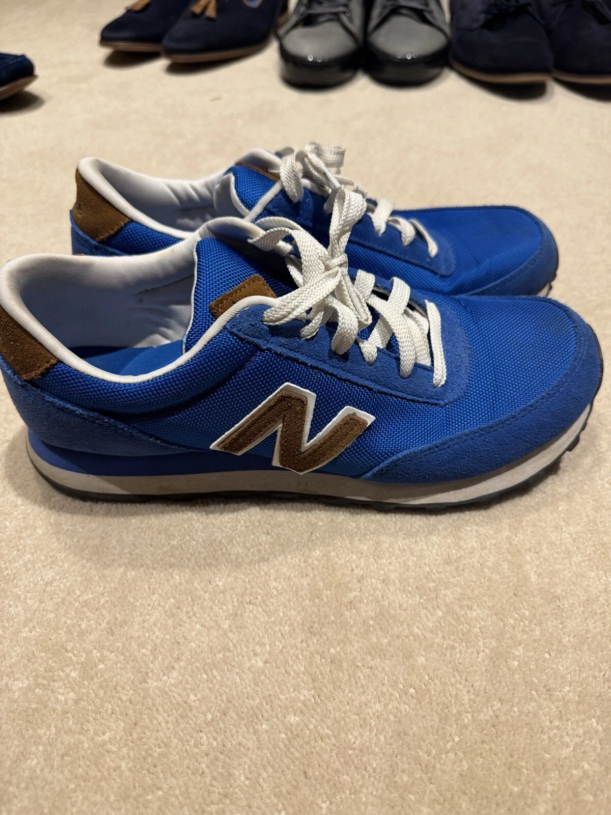 Taglia 8 5 New Balance 501 blu navy