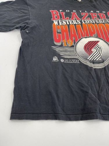 De colección Portland Trailblazers NBA Campeones de la Conferencia Oeste 1992 Talla X-Grande - Imagen 3 de 11
