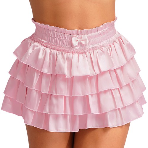 Womens Booty Tiered Bloomers Casual Shorts Costume Pants Kawaii Bottoms Girls - Picture 28 of 39