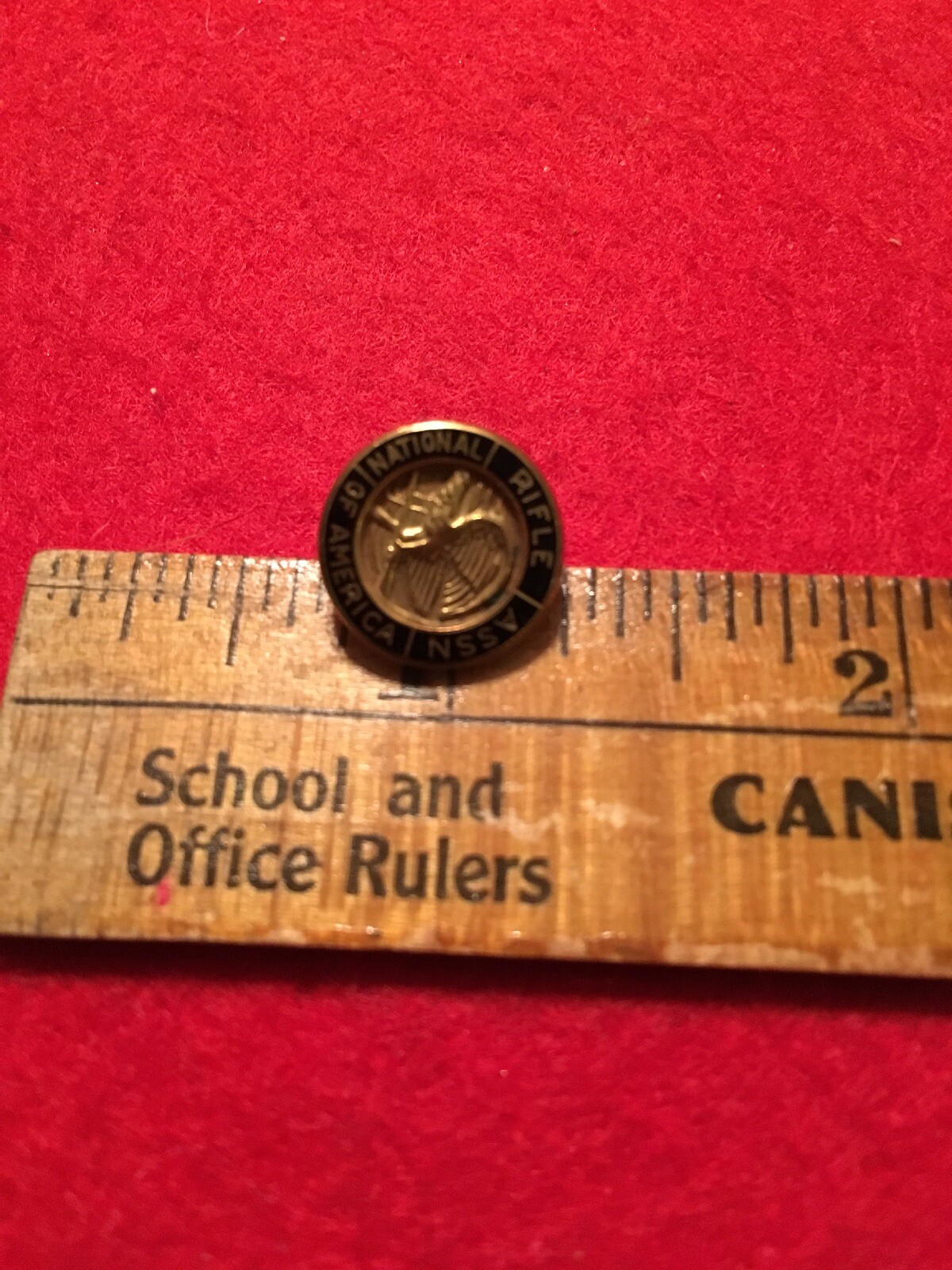 NRA Lapel Hat Pin Pinback Endowment Member National Rifle Association