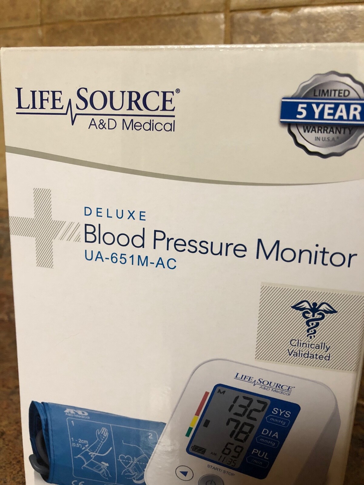 LIFE SOURCE BLOOD PRESSURE MONITOR UA651MAC eBay