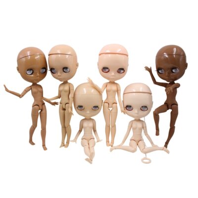 Joint body without wig without eyechips Suitable for transforming the wig 
