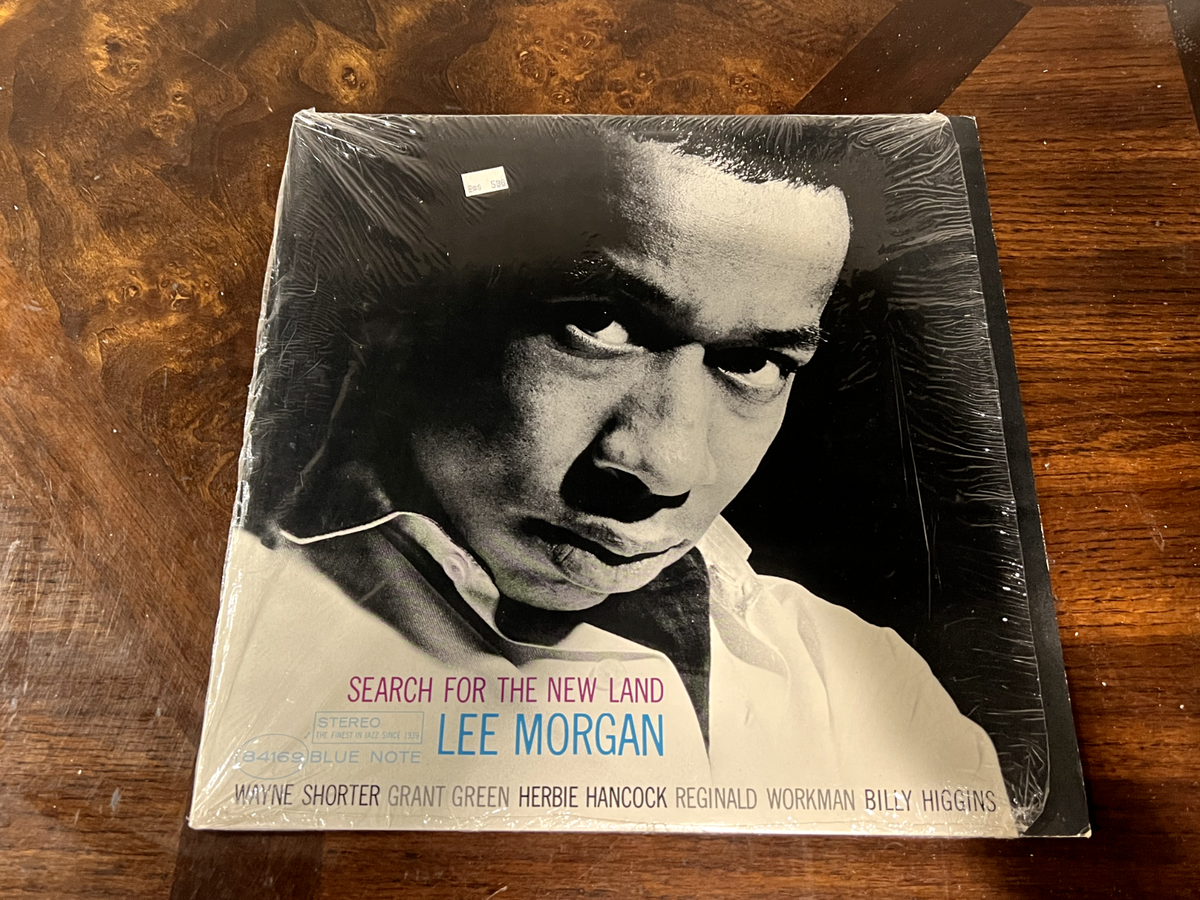 Lee Morgan- Search For The New Land- LP 1987 Blue Note BST 84169 