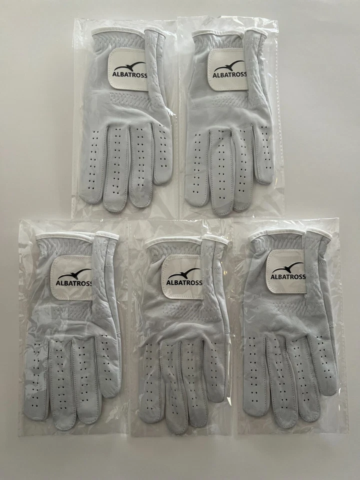 All-Cabretta Leather Golf Glove Men's Regular Sizes (5 - pack) - Image 2 of 4