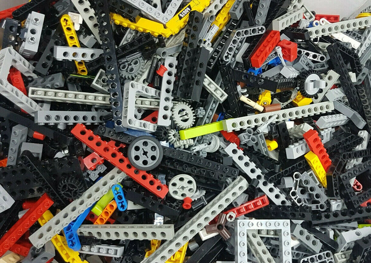 Set Di 120 Pezzi Di Ricambio Technic: Perni Lunghi, Spinotti E Connettori Per Costruzioni MOC