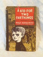 Wolf Mankowitz, SIGNED, A Kid For Two Farthings - 1st/1st Andre Deutsch 1953