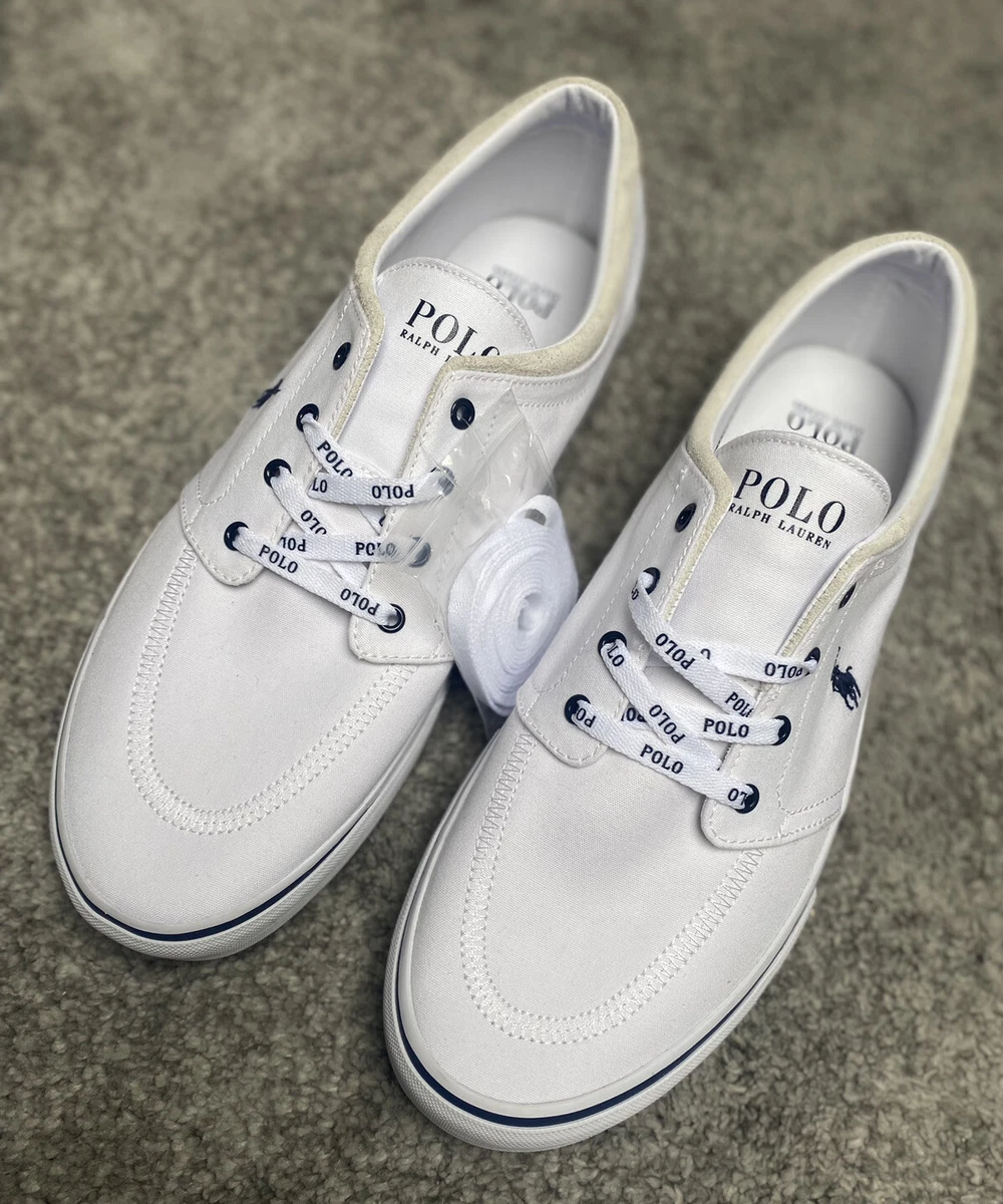 Mens white polo sneakers sale
