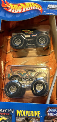 Hot Wheels Monster Jam Super Heroes Metal Collection 6 Pack NIB | eBay