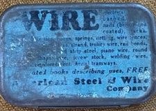 Vintage American Steel McGregor’s Family Nail box 3” x 2”