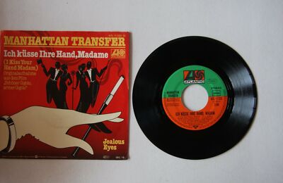Manhattan Transfer Ich Küsse Ihre Hand, Madame GER 7in 1978 RI Different Cover