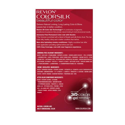 Revlon Colorsilk Schöne Farbe, 5G Licht Goldbraun 40ml+40ml+11.8ml - Bild 2 von 8