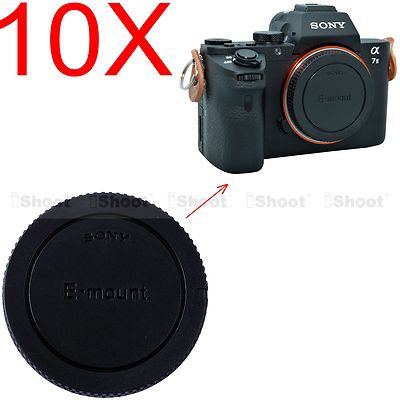 10x Body Cover Cap for Sony Micro SLR Camera NEX 7 6 5 3 5N 5R 5T C3 F3 3N QX1