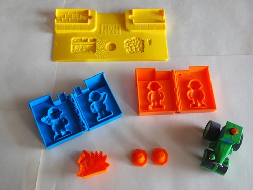 BOB THE BUILDER Play-Doh Putty Mold SET, 2001 Hasbro, Collectible Kids Playtime - Picture 4 of 5
