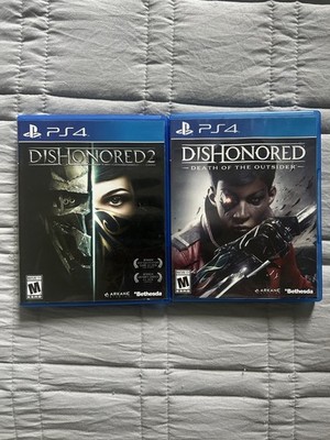 Dishonored 2 + Dishonored Death of the Outsider Bundle, great condition