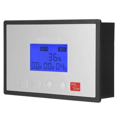 60A 10-55V DC Brush Motor Speed Controller LCD Display Slow Run/Stop Timer...