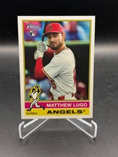 2025 Topps Heritage High Number - Matthew Lugo #546 (RC)