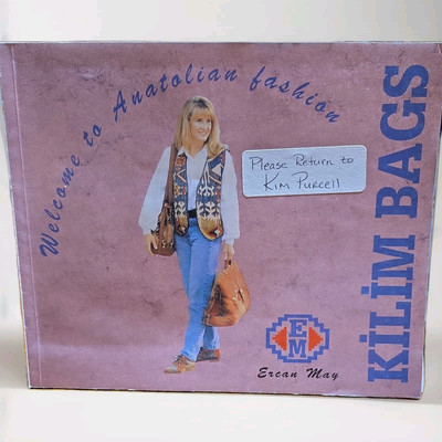 RARE....Kilim Bags Welcome to Anatolian Fashion book ERCAN MAY