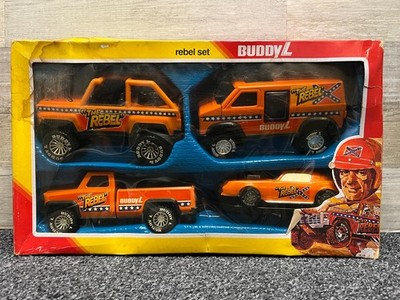 1981 Buddy L The Rebel Series Plastic Toy Set 4X4 Truck RARE