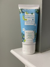 Scentsy Cream Shave Soap Blue Agave Melon Scent 2.7 oz New