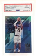 LEBRON JAMES 2017 ESSENTIALS SWISH KINGS BASKETBALL PSA 10 GEM MINT