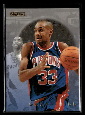 1995-96 SkyBox E-XL #7 Grant Hill Unstoppable | eBay