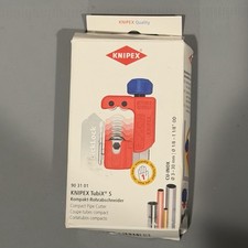 New Knipex  TubiX S Pipe Cutter 903101SBA Imperfect Box