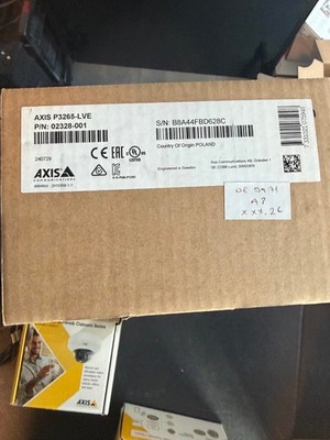 AXIS P3265-LVE Dome Camera Außenbereich Netzwerk PoE Kamera IR Deep Learning NEU