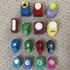 Lot Of Assorted Paper Punches