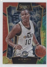 2015-16 Panini Select Concourse Tie-Dye Prizm 5/25 Alec Burks #21 7i2